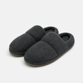 Charcoal Wool Slippers - Pivenor Shoes