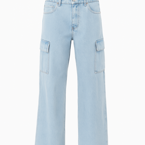 Denim Cargo Pants - Pivenor Pants