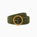 Woven Brass Charm - Pivenor Belts